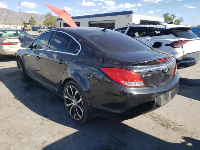 2G4GR5EK3C9123552 - 2012 BUICK REGAL BLACK photo 3