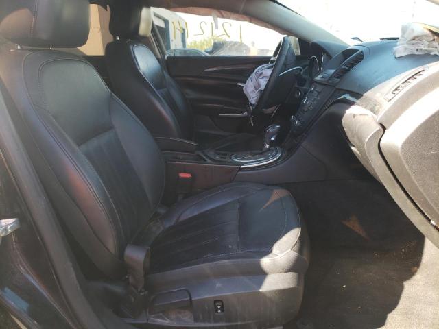 2G4GR5EK3C9123552 - 2012 BUICK REGAL BLACK photo 5