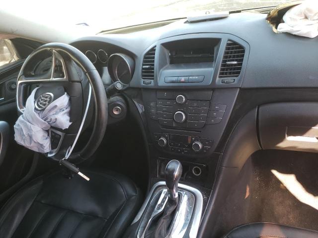 2G4GR5EK3C9123552 - 2012 BUICK REGAL BLACK photo 9