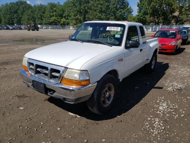 1FTZR15V6YPB25935 - 2000 FORD RANGER SUP WHITE photo 2