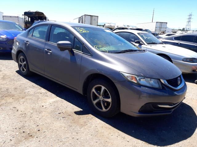 19XFB2F7XFE027386 - 2015 HONDA CIVIC CHARCOAL photo 1