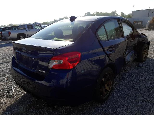 JF1VA1B60H9811904 - 2017 SUBARU WRX BLUE photo 4