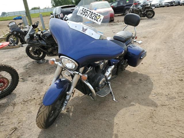 JYAVP32E8DA002618 - 2013 YAMAHA XVS1300 CT BLUE photo 2