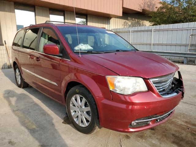 2C4RC1BG1DR674930 - 2013 CHRYSLER TOWN & COU MAROON photo 1