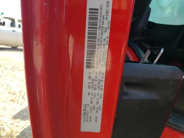 3C6TRVDG4LE116490 - 2020 RAM PROMASTER RED photo 10
