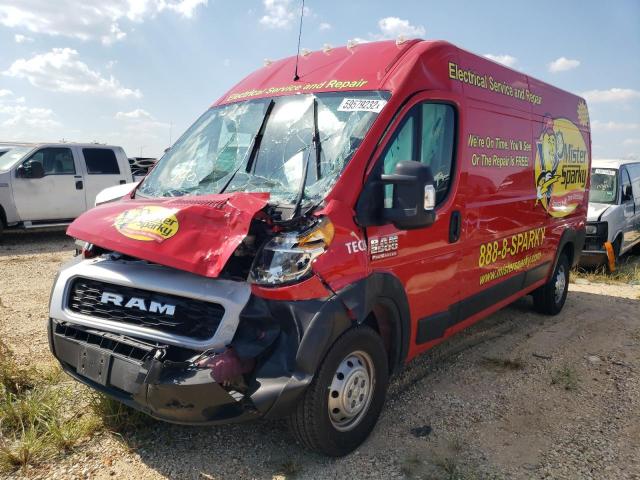 3C6TRVDG4LE116490 - 2020 RAM PROMASTER RED photo 2