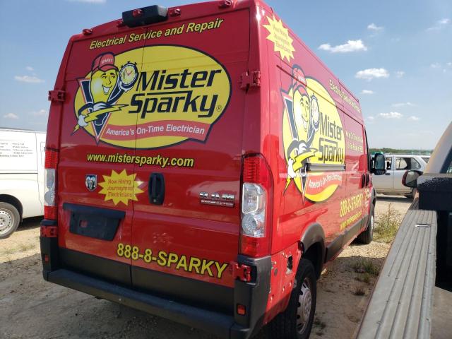 3C6TRVDG4LE116490 - 2020 RAM PROMASTER RED photo 4