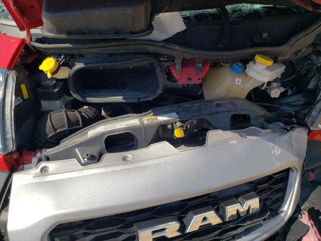 3C6TRVDG4LE116490 - 2020 RAM PROMASTER RED photo 7