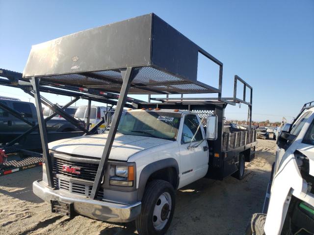 1GDKC34F8YF418441 - 2000 GMC SIERRA C35 WHITE photo 2