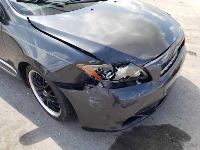 JTKDE167X80230405 - 2008 TOYOTA SCION TC შავი ფოტო 9