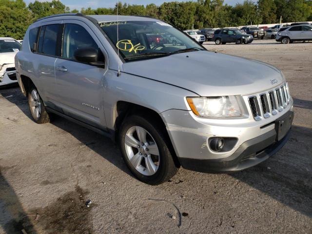 1J4NF1FB2BD250607 - 2011 JEEP COMPASS SP SILVER photo 1