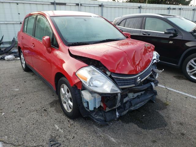 3N1BC13E69L496969 - 2009 NISSAN VERSA S RED photo 1