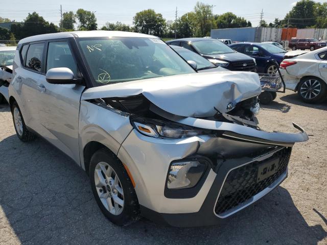 KNDJ23AU1L7087730 - 2020 KIA SOUL LX SILVER photo 1