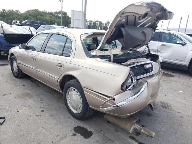 1LNFM97V8WY669983 - 1998 LINCOLN CONTINENTA GOLD photo 3