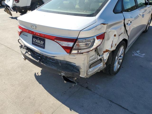 KMHFG4JG2EA368203 - 2014 HYUNDAI AZERA SILVER photo 9