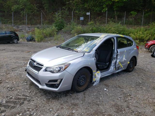 JF1GPAA62GH298099 - 2016 SUBARU IMPREZA SILVER photo 2