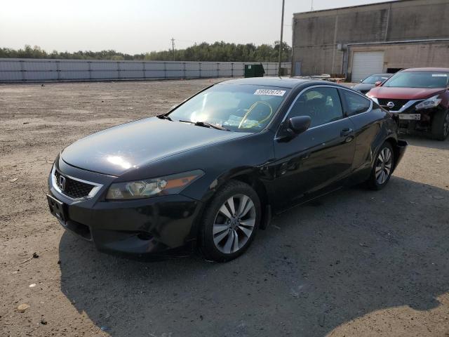 1HGCS12848A001529 - 2008 HONDA ACCORD EXL BLACK photo 2