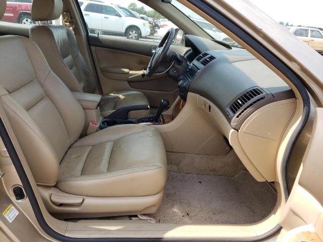 1HGCM56603A039097 - 2003 HONDA ACCORD BEIGE photo 5