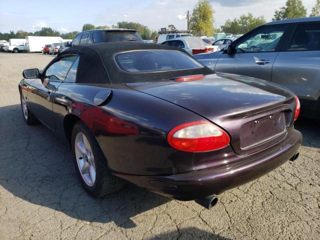 SAJGX2242WC020913 - 1998 JAGUAR XK8 PURPLE photo 3