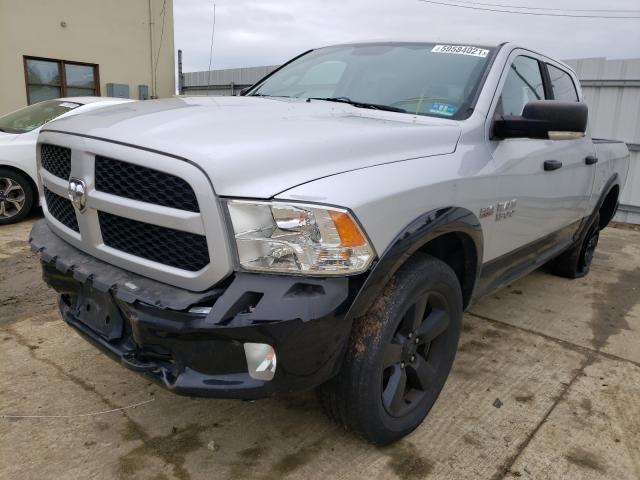 1C6RR7LT9FS740114 - 2015 RAM 1500 SLT SILVER photo 2