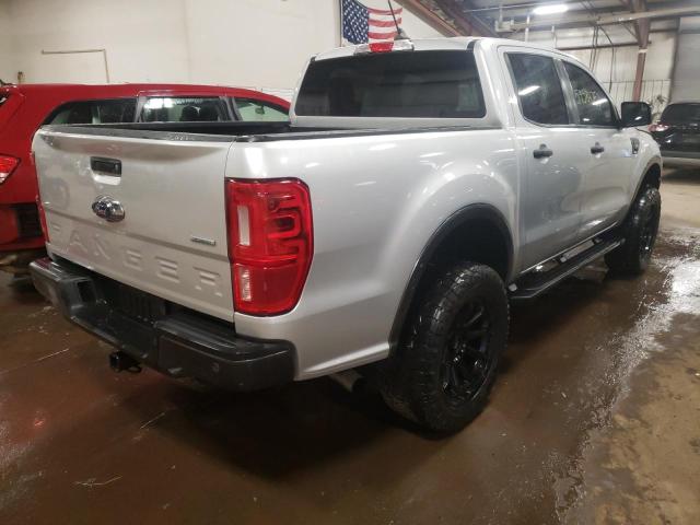 1FTER4EHXKLA33025 - 2019 FORD RANGER XL SILVER photo 4