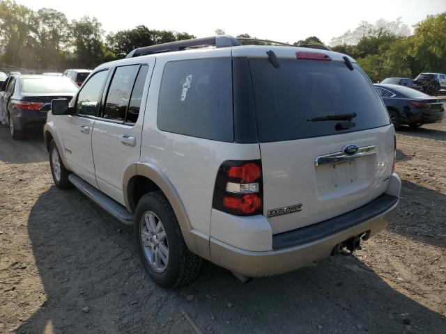 1FMEU74E68UA79389 - 2008 FORD EXPLORER WHITE photo 3