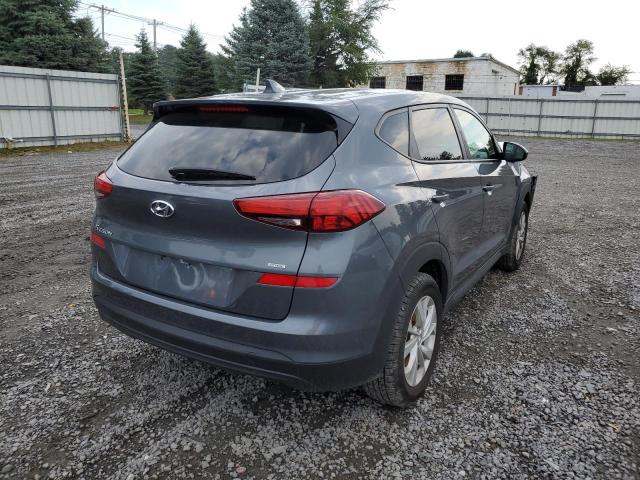 KM8J2CA40KU844628 - 2019 HYUNDAI TUCSON SE BLUE photo 4