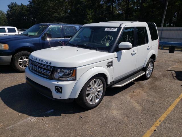 SALAK2V63GA788941 - 2016 LAND ROVER LR4 HSE LU WHITE photo 2