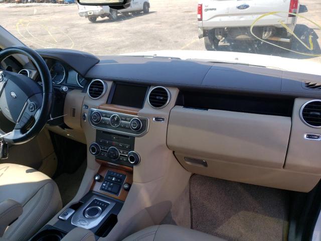 SALAK2V63GA788941 - 2016 LAND ROVER LR4 HSE LU WHITE photo 9