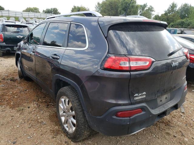 1C4PJMDS2EW266106 - 2014 JEEP CHEROKEE L GRAY photo 3