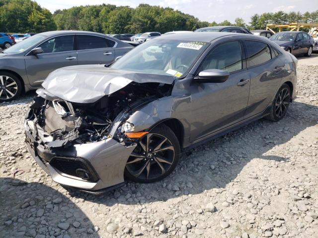 SHHFK7G44JU202959 - 2018 HONDA CIVIC SPOR GRAY photo 2