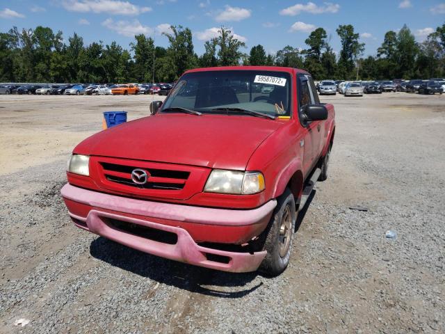 4F4YR16U72TM01868 - 2002 MAZDA B3000 CAB RED photo 2