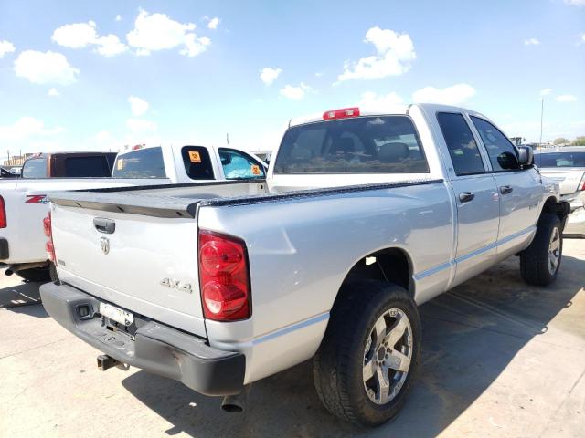 1D7HU18N38S591444 - 2008 DODGE RAM 1500 S SILVER photo 4