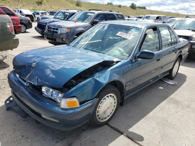 JHMCB7683MC031596 - 1991 HONDA ACCORD SE BLUE photo 2