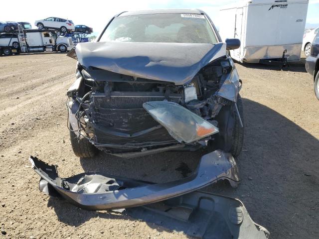 5J6RE38719L022719 - 2009 HONDA CR-V EXL GRAY photo 9