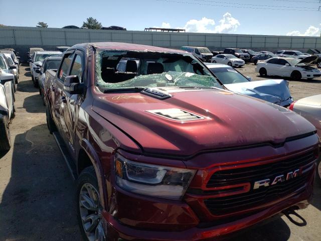 1C6SRFRT6KN893285 - 2019 RAM 1500 LARAM MAROON photo 9