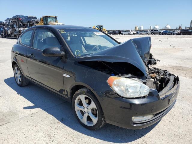 KMHCN36C19U129870 - 2009 HYUNDAI ACCENT SE BLACK photo 1