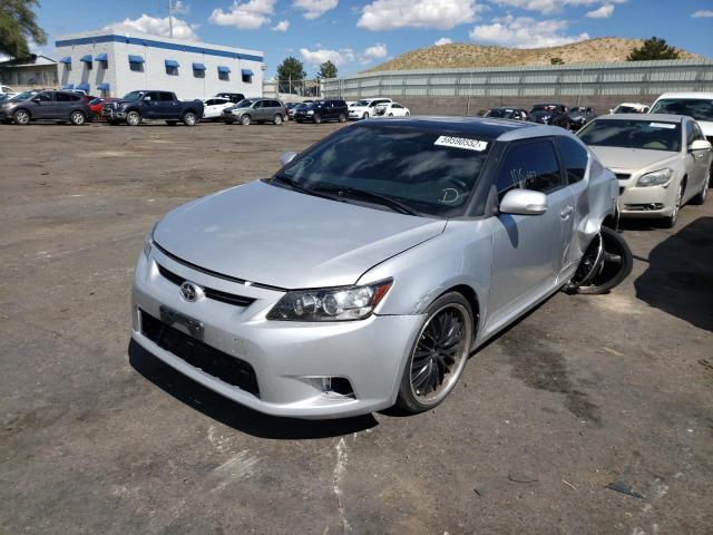 JTKJF5C76C3044184 - 2012 TOYOTA SCION TC 银色 照片 2