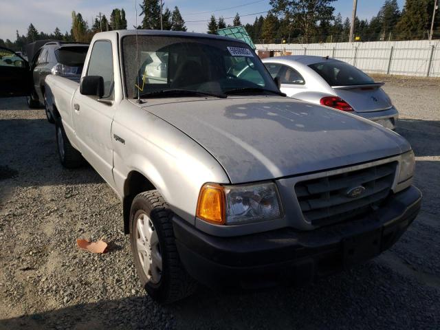 1FTYR10D93PA10586 - 2003 FORD RANGER SILVER photo 1