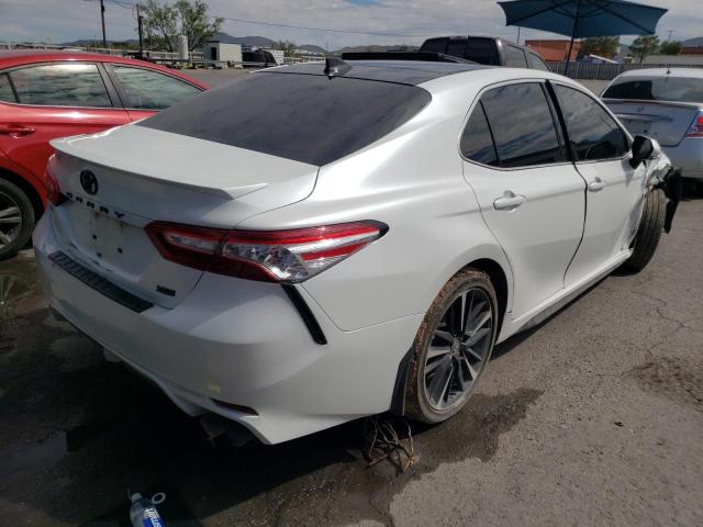 4T1K61AKXLU381457 - 2020 TOYOTA CAMRY XSE WHITE photo 4