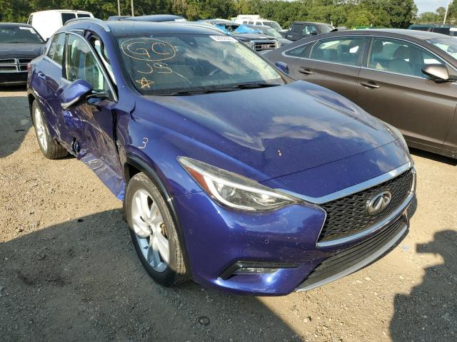 SJKCH5CPXJA047556 - 2018 INFINITI QX30 BASE BLUE photo 1