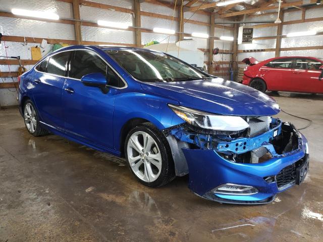 1G1BG5SM3G7325849 - 2016 CHEVROLET CRUZE PREM BLUE photo 1