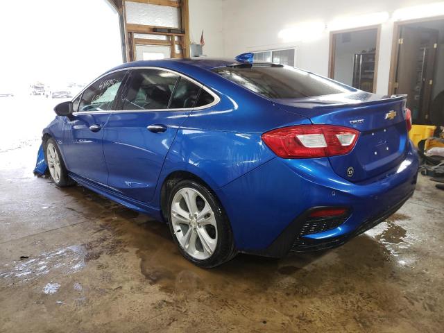 1G1BG5SM3G7325849 - 2016 CHEVROLET CRUZE PREM BLUE photo 3