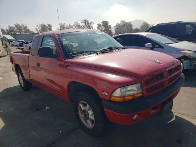 1B7FL22P5XS263879 - 1999 DODGE DAKOTA RED photo 1