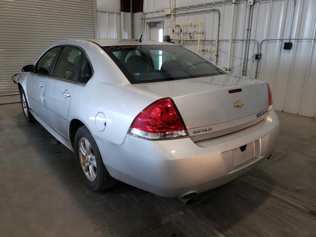 2G1WA5E34E1163617 - 2014 CHEVROLET IMPALA LIM SILVER photo 3