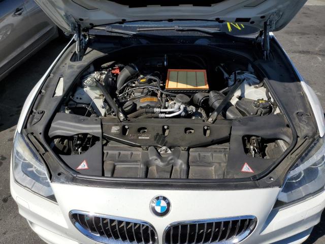 WBA6A0C52FGB53574 - 2015 BMW 640 I GRAN WHITE photo 7