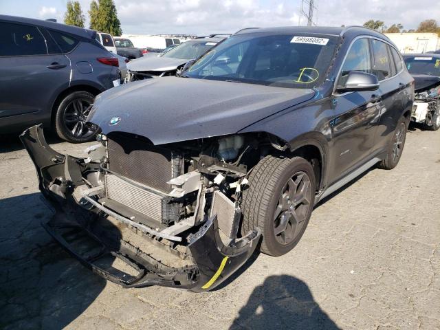 WBXHT3C37G5F63955 - 2016 BMW X1 XDRIVE2 GRAY photo 2