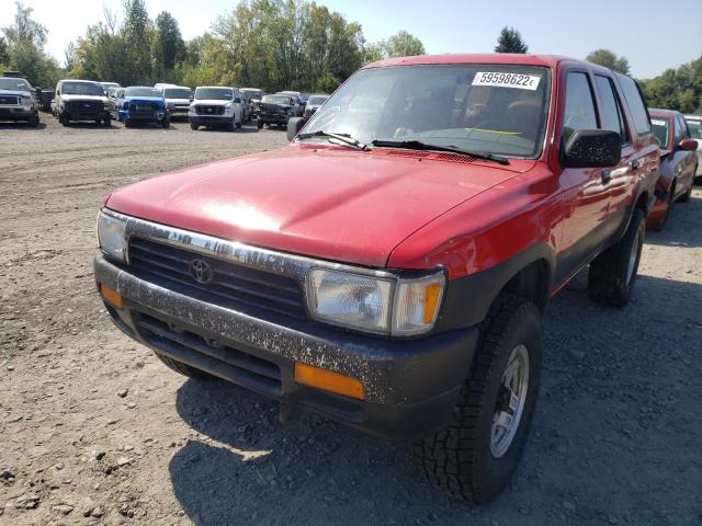 JT3VN39W7S0206066 - 1995 TOYOTA 4RUNNER VN RED photo 2