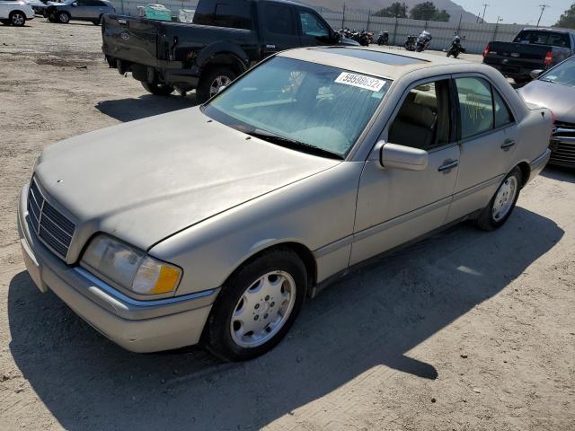 WDBHA22E8TF416530 - 1996 MERCEDES-BENZ C 220 BEIGE photo 2