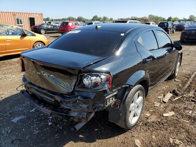 1B3BD1FB1BN622545 - 2011 DODGE AVENGER MA BLACK photo 4